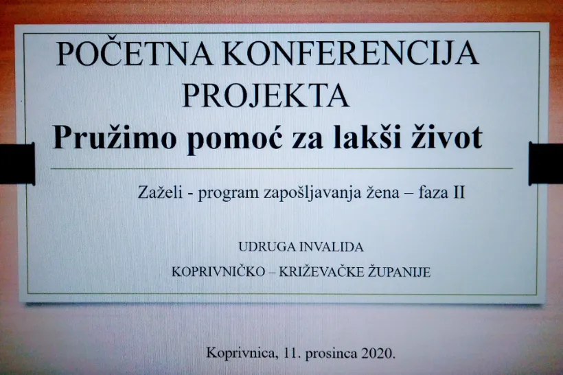 početna konferencija projekta Pružimo pomoć za lakši život_featured